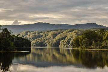 lake and hills, New South Wales