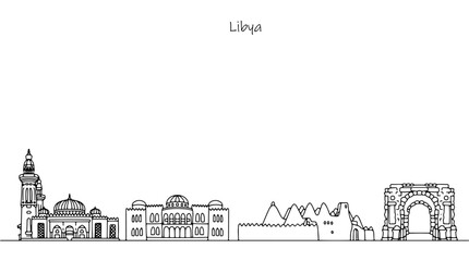 Obraz premium Sights of Libya