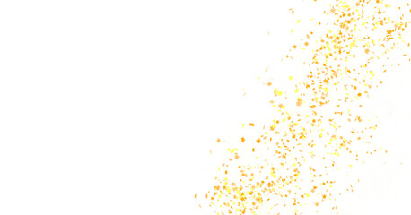 Starlit Christmas Shower: Mesmeric 3D Illustration Depicting Descending Holiday Star Particles