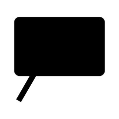 Naklejka premium message icon