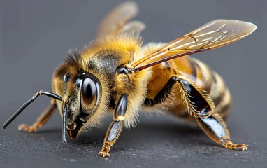 Close-up of a Honeybee