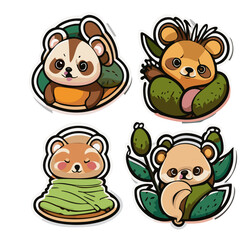 Adorable and Cute Types of Bears Icons