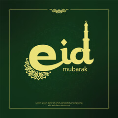 Eid Mubarak Social Media post Design