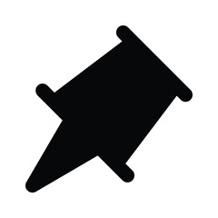 Trendy vector of thumbtack in modern style, ready to use icon