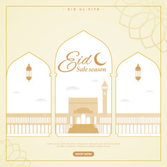 Eid Mubarak Social Media post Design