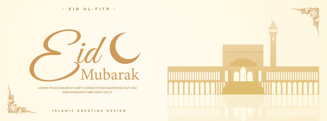 Eid Mubarak Social Media banner Design