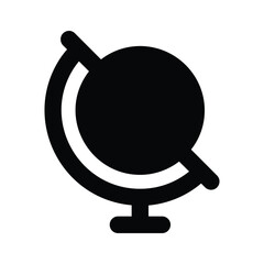 Take a look at amazing icon of geography in trendy style