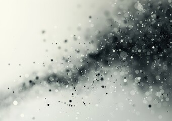 Snowflakes Falling from the Sky