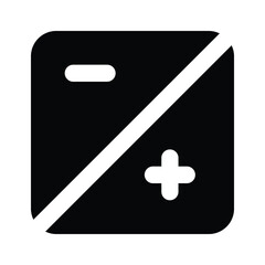 Obraz premium Get this well designed icon of contrast in modern style