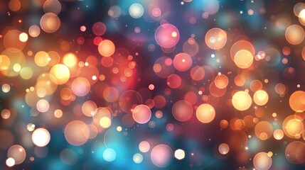 Background with Lights Fuzzied