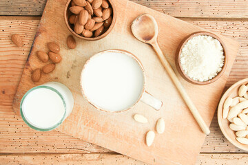 Mandelmilch Milch Mandeln ohne Lactose