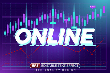 editable text effect traffic stock online