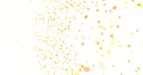 XMAS A gray whirlwind of golden stars. New