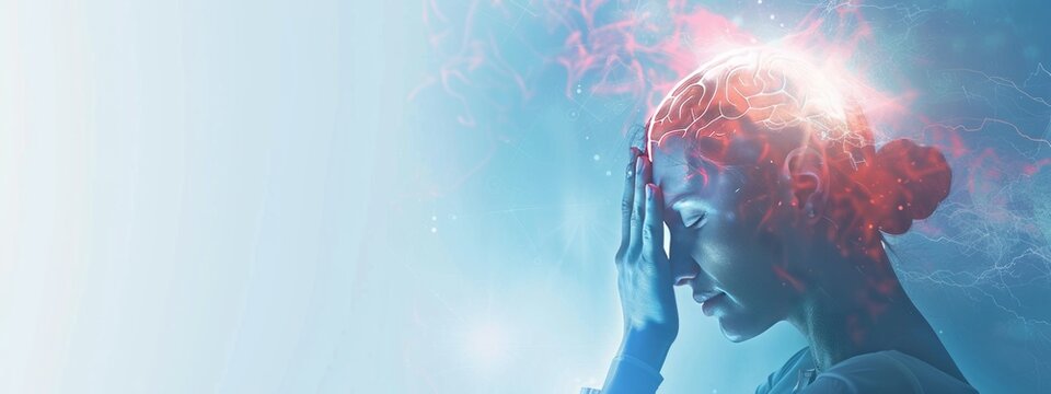 Illustration of a human brain with intricate neural connections, symbolizing brain functions and neuroscience research