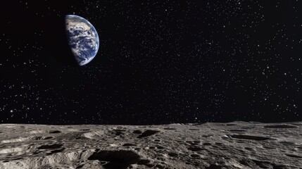 The Earth from the Moon