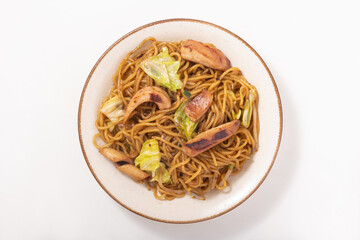 イカ焼きそば　アメリカオオアカイカ　耳