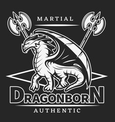 Viking, Wappen, Emblem - vektor