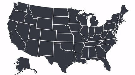 United States Outline Map