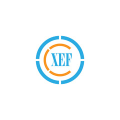 XEF LETTER LOGO DESIGN