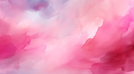 Pink watercolor.  Colorful multicolored art painting texture. Abstract painting with vibrant colors