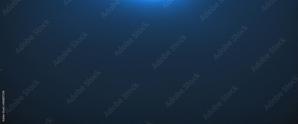 Poster dynamic blue gradient background with glowing lights and ample copy space