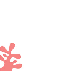 Aesthetic Coral Shapes Illustration
