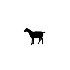 Goat Silhouette Icon