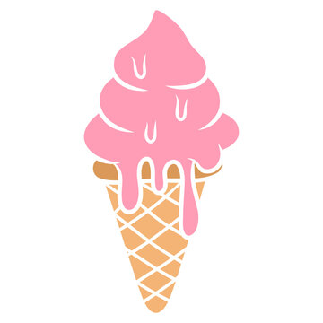 ice cream cone illustration