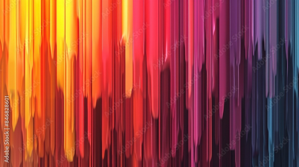 Poster abstract background with multicolored gradient vertical lines