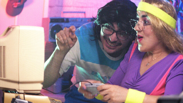 CRT Look Motion Effect 4k 1:1 16:9 9:16