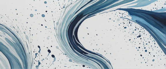 Watercolor splashes: a transparent and isolated artistic element with hand-painted textures