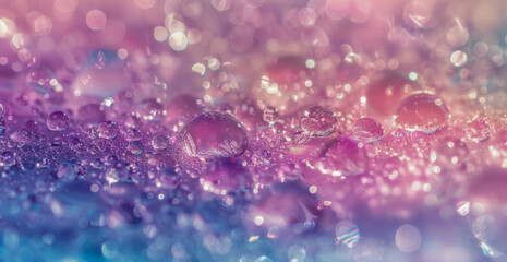 Fototapeta premium blue-pink bubbles wallpaper
