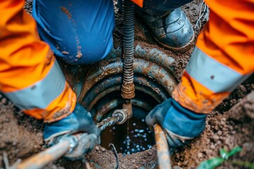 Professional septic tank pumping service for residential drain and sewage cleaning needs