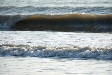View of the surf on the beach