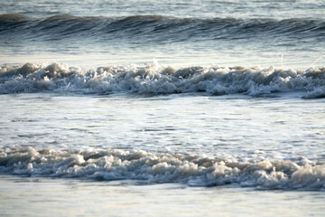 View of the surf on the beach