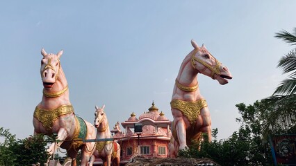 ISKCON Temple is a major landmark and a frequented destination in Anantapur. INDIA