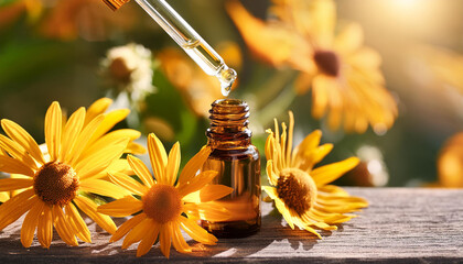 olio essenziale fiori arnica salute benessere dolori pelle 
