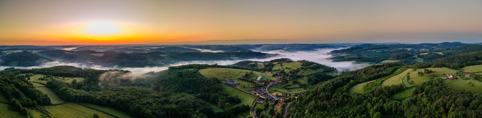 Fototapeta premium Frankreich Naturpark Morvan