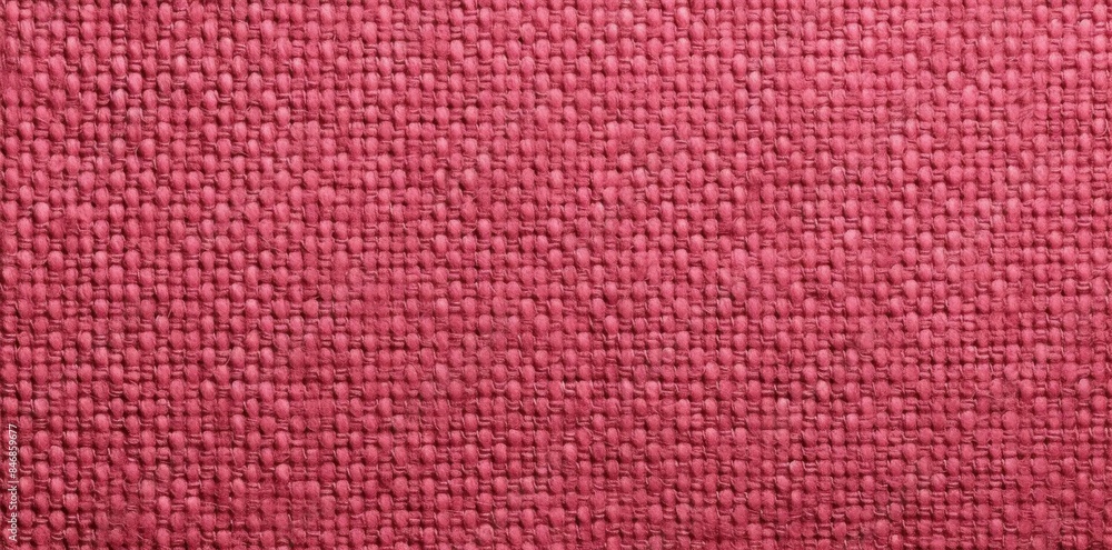 Poster seamless textile texture of a pink fabric with a checkered pattern, featuring a white stripe on the 