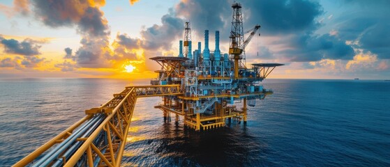 Energy extraction from seabed, offshore oil and gas industry platform