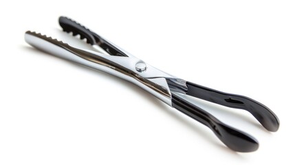 Obraz premium Tongs isolated white background