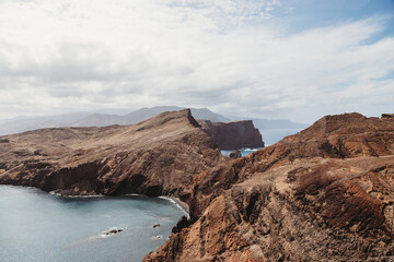 Point of Saint Lawrence on Madeira, Portugal