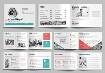 Annual Report Template Landscape
