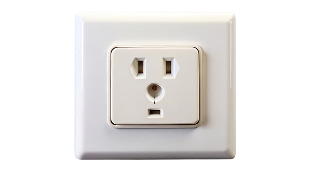 Power outlets Isolated On Transparent Background
