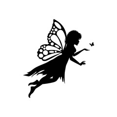 Fototapeta premium Fairy Silhouette