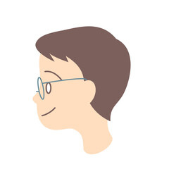 お父さんの横顔