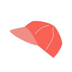 体育で使用する赤い紅白帽