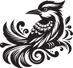 Obraz premium Abstract bird logo design