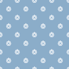 Blue Ornamental vector Pattern Design
