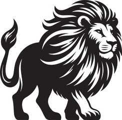 lion head silhouette